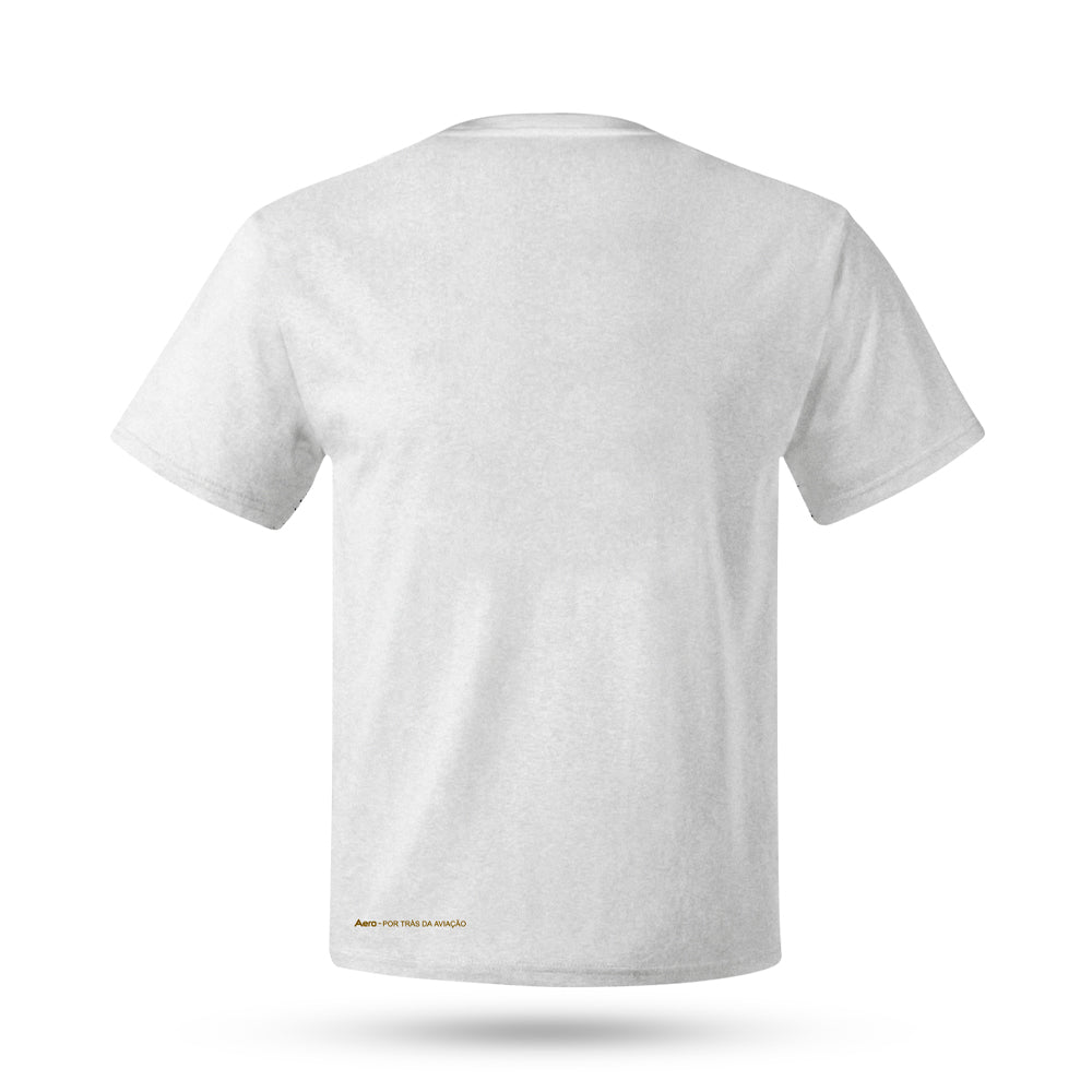CAMISETA AERO - COLEÇÃO ESPECIAL AVIAÇÃO COMERCIAL - BOENG B747