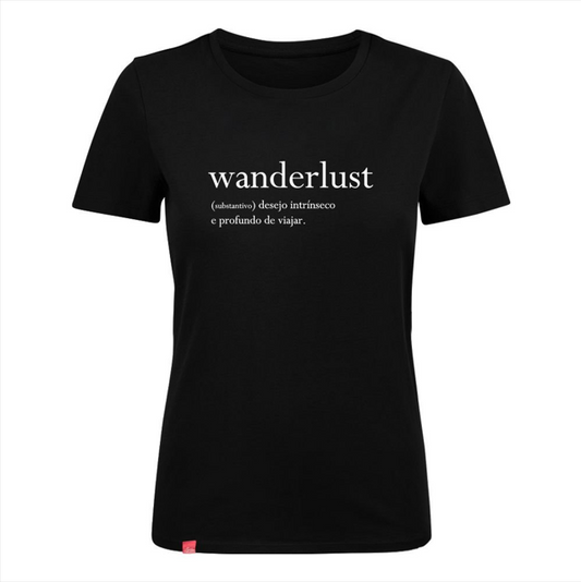 CAMISETA SONHO E DESTINO FEMININA - WANDERLUST FEMININA