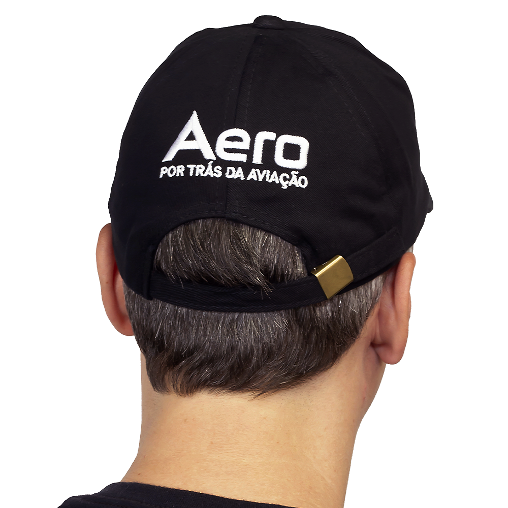 BONÉ AERO - LOGO PRETO