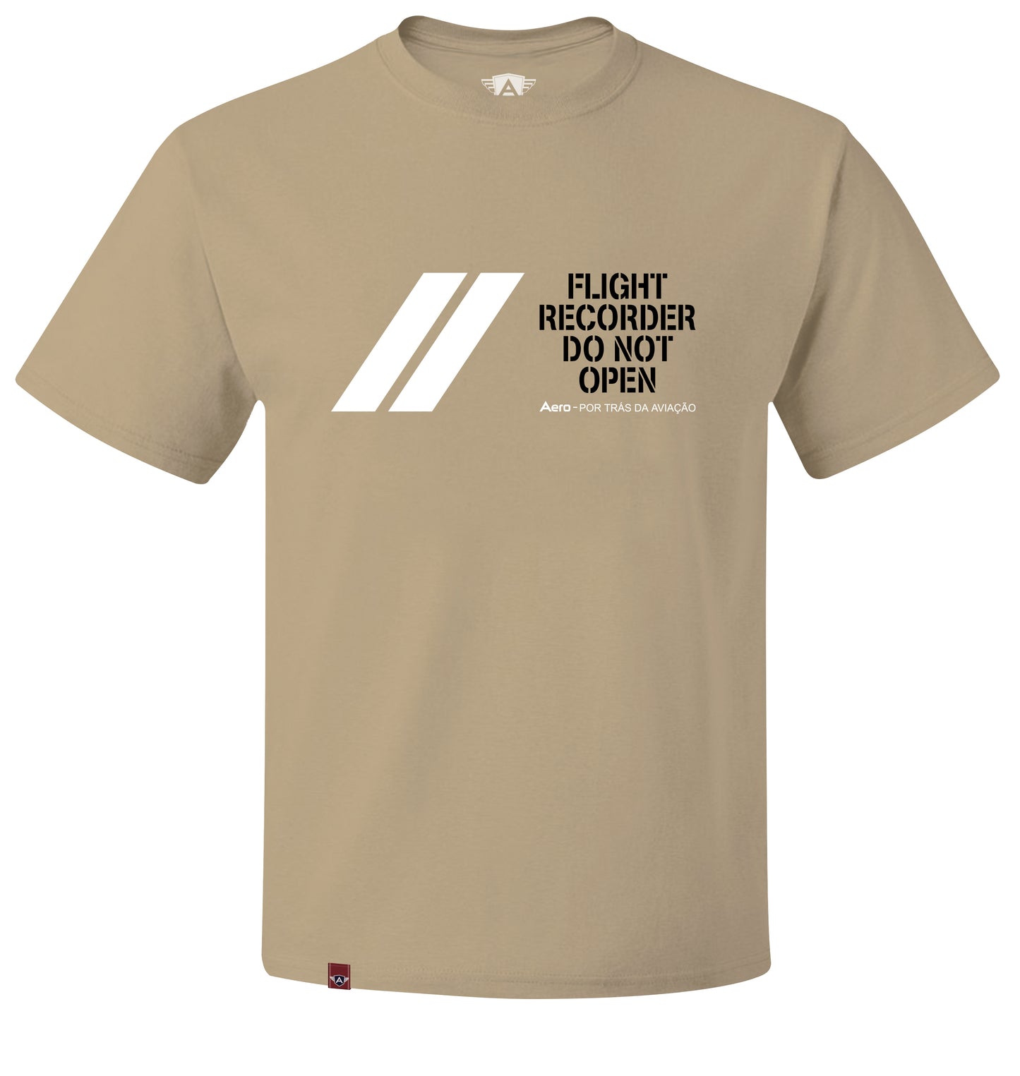 CAMISETA AERO - CAIXA PRETA