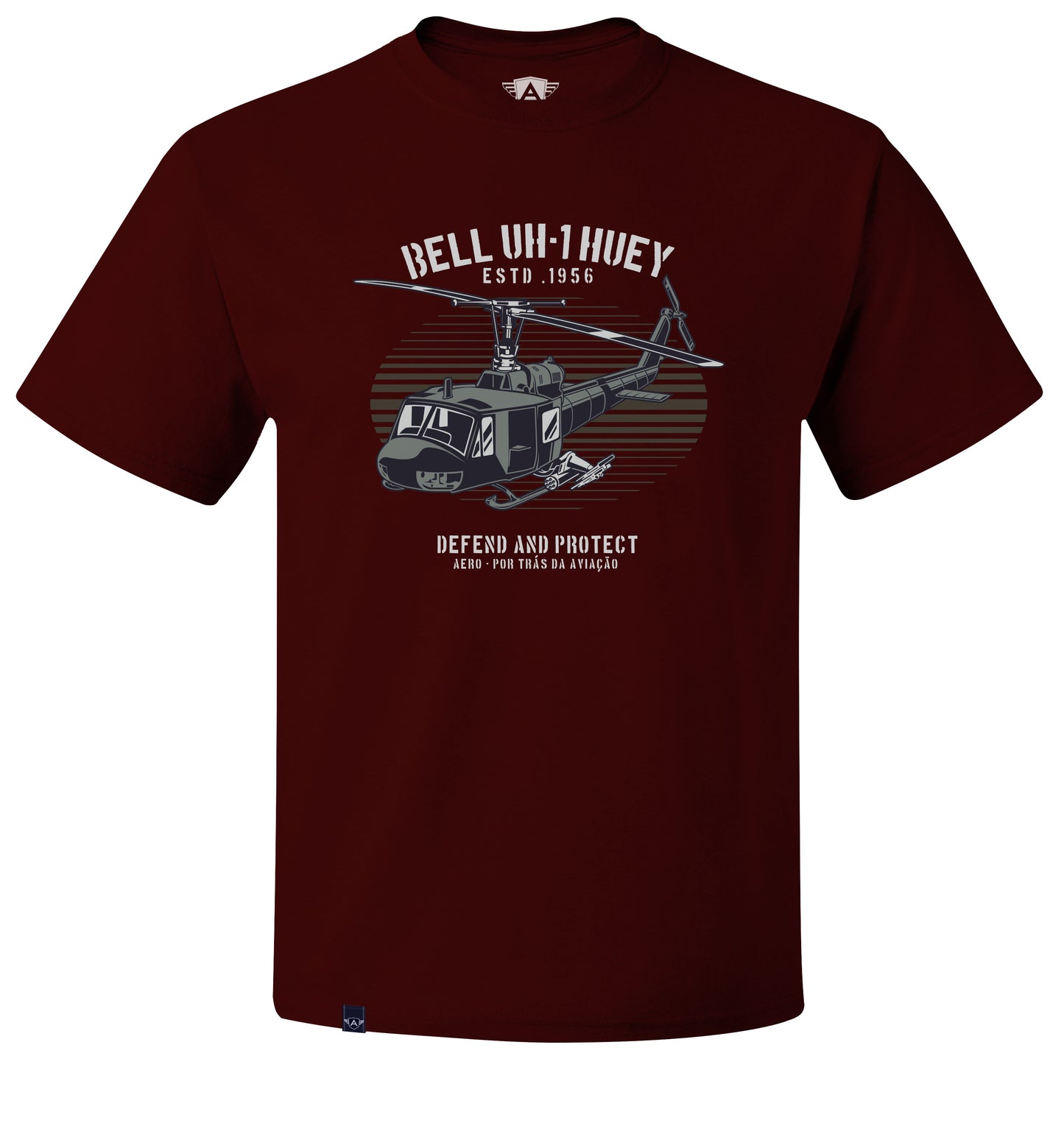 CAMISETA AERO BELL UH-1 HUEY