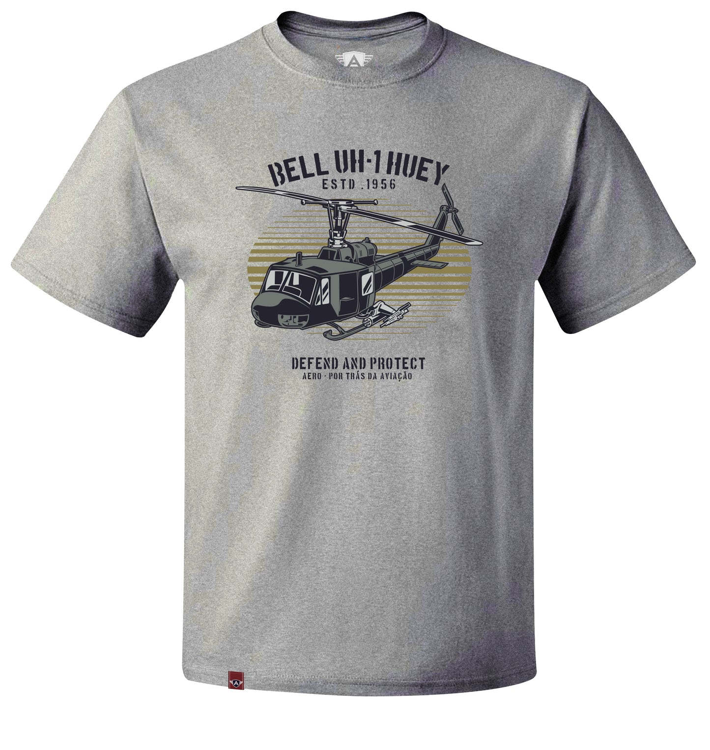 CAMISETA AERO BELL UH-1 HUEY