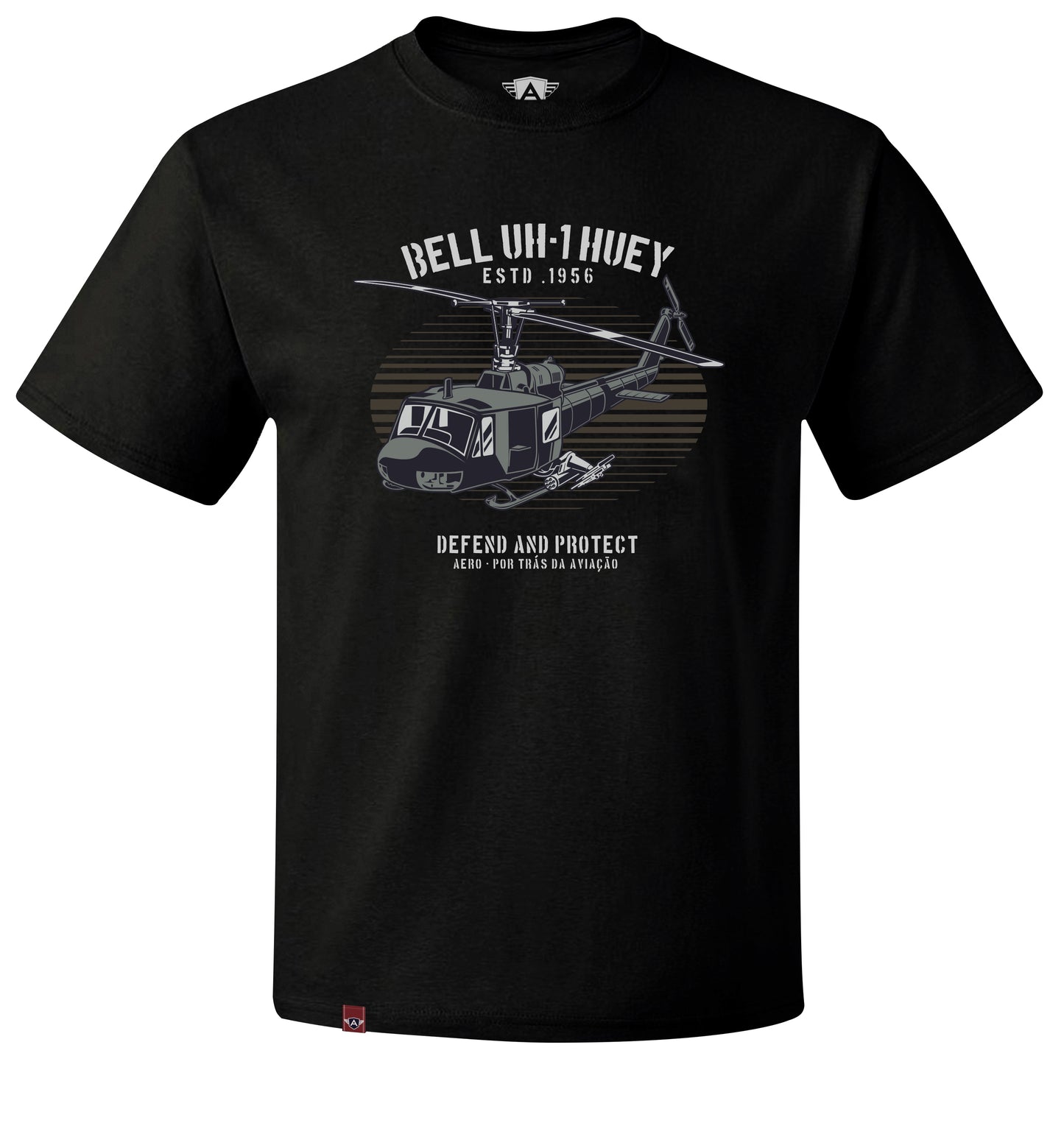 CAMISETA AERO BELL UH-1 HUEY