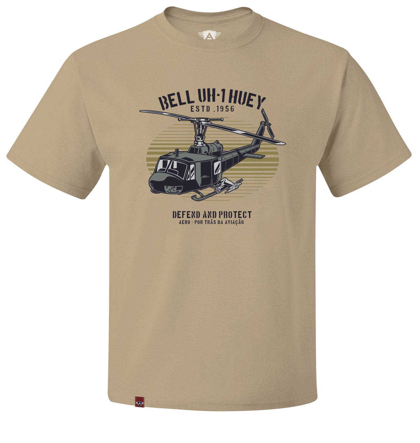 CAMISETA AERO BELL UH-1 HUEY