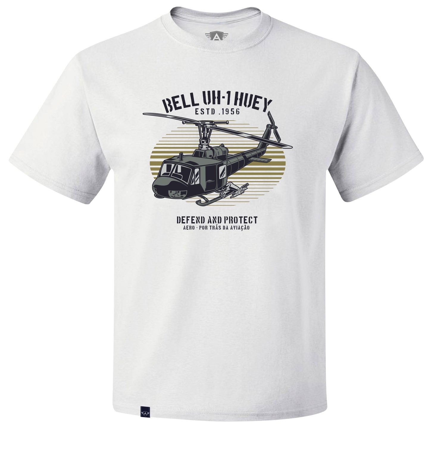 CAMISETA AERO BELL UH-1 HUEY