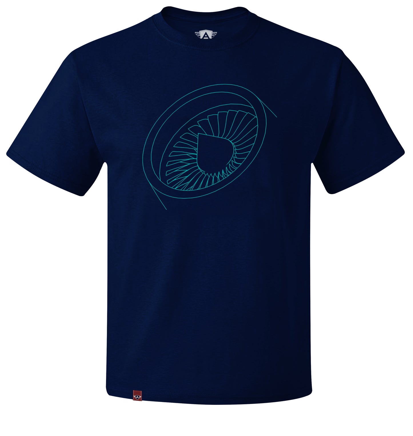 CAMISETA AERO - TURBOFAN MINIMALISTA