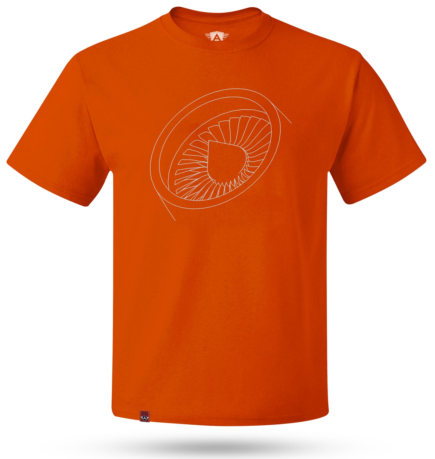 Camiseta Turbofan Minimalista