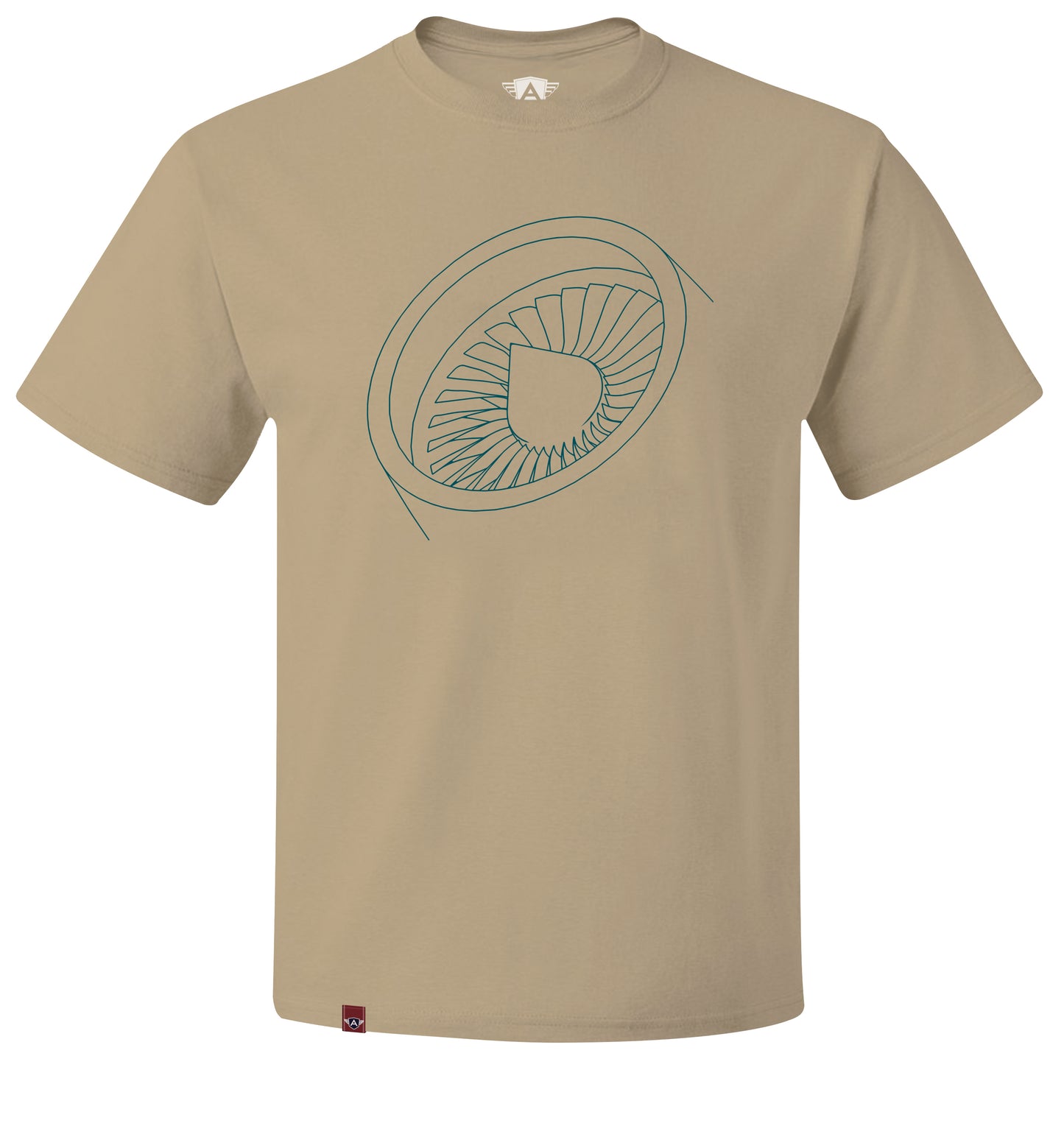 CAMISETA AERO - TURBOFAN MINIMALISTA