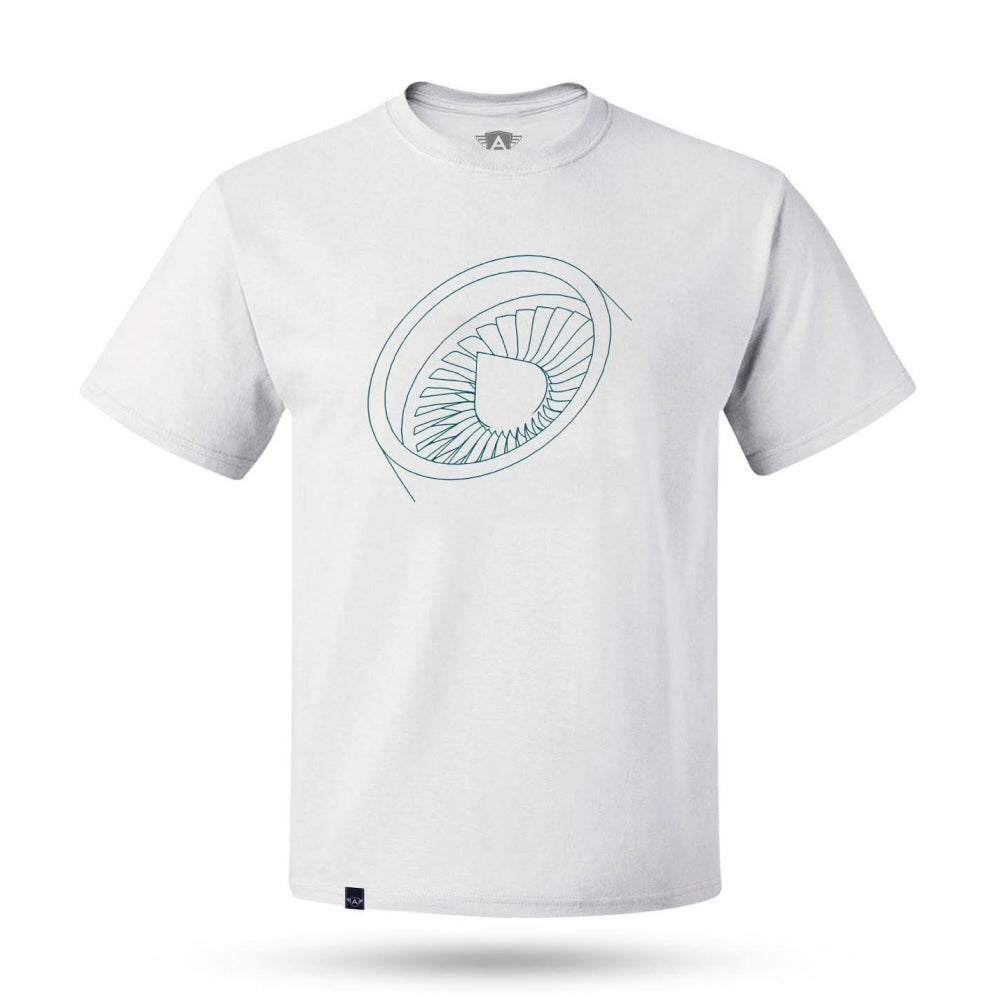 Camiseta Turbofan Minimalista