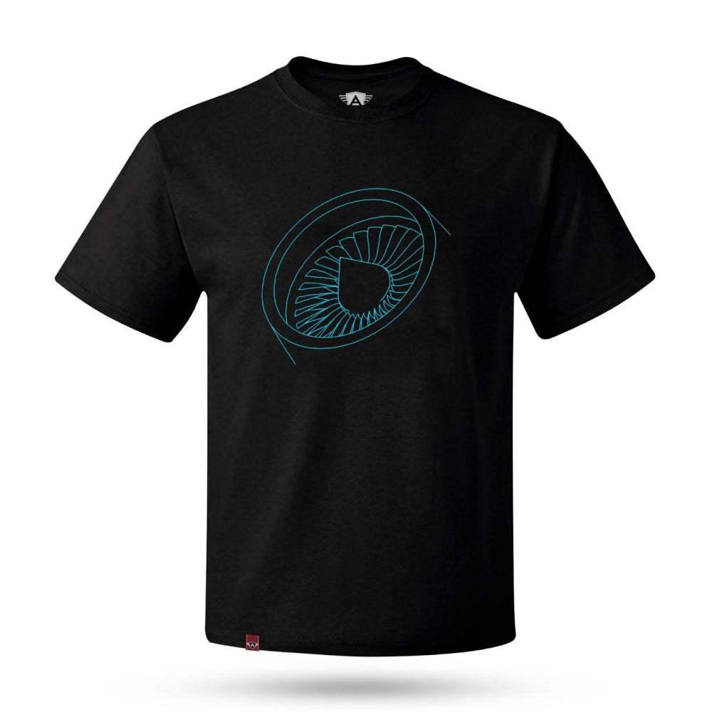 Camiseta Turbofan Minimalista