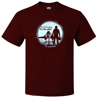 Camiseta It’s Not the Plane, It’s the Pilot