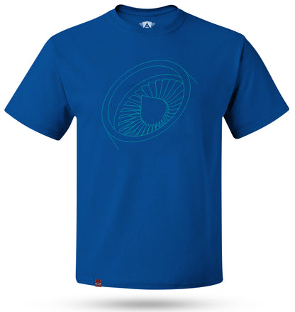 Camiseta Turbofan Minimalista