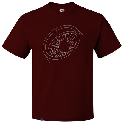 CAMISETA AERO - TURBOFAN MINIMALISTA