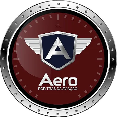 ADESIVO AERO - LOGO GRANDE – AERO - Por Trás da Aviação